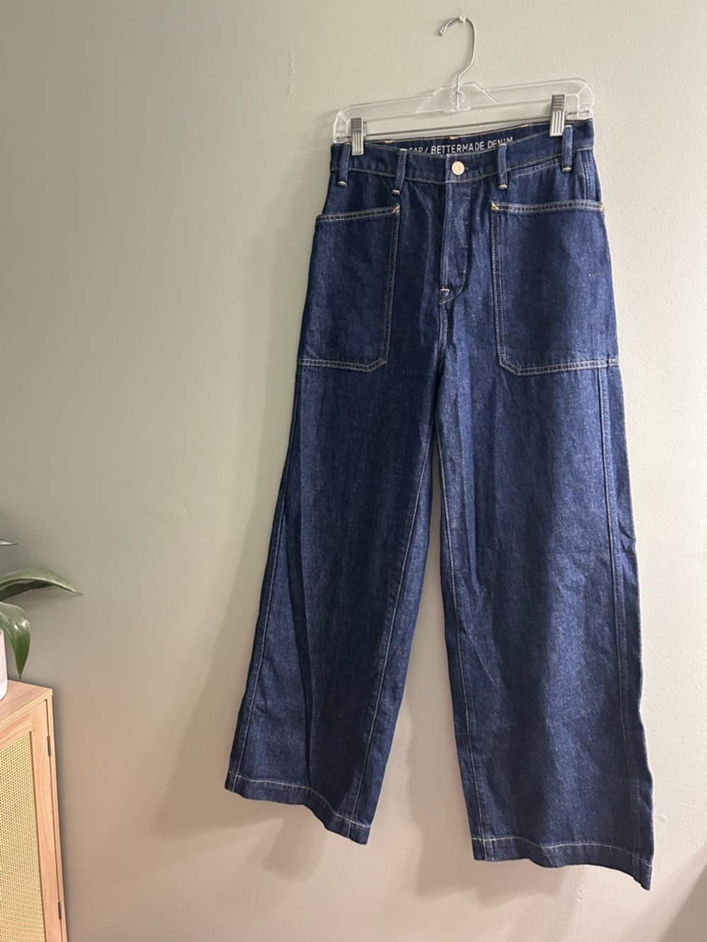 GAP Wide Leg Dark Blue Denim Jeans